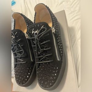 Giuseppe Zanotti men sneakers swarovski crystal birthday shoes new year shoes